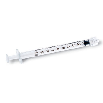 1cc Syringe Only Luer Lock 100/Box – Bondi Medical Supplies Inc