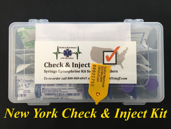 Check & Inject Epi Kit for New York - Customize - Medical Warehouse