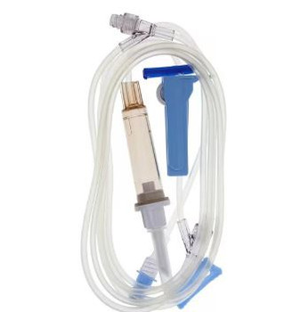 Needleless 10 Drop IV Set with 2 Luer-Activated Clearlink Ports by ...