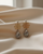 Jiana Deon Nugget Dangle Earrings featuring silver nuggets and gold bars