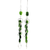Jiana Deon Vale Earrings in green Chrome Diopside