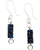 Artisan Blue Rock Earrings with Swarovski crystals — chic and versatile jewelry for any occasion