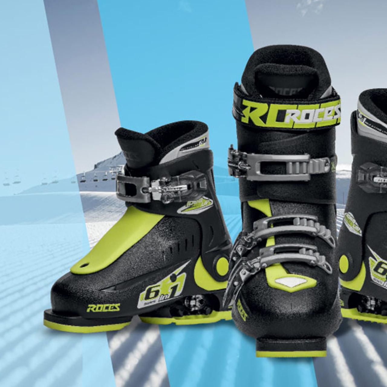 IDEA chaussure de ski réglable en taille