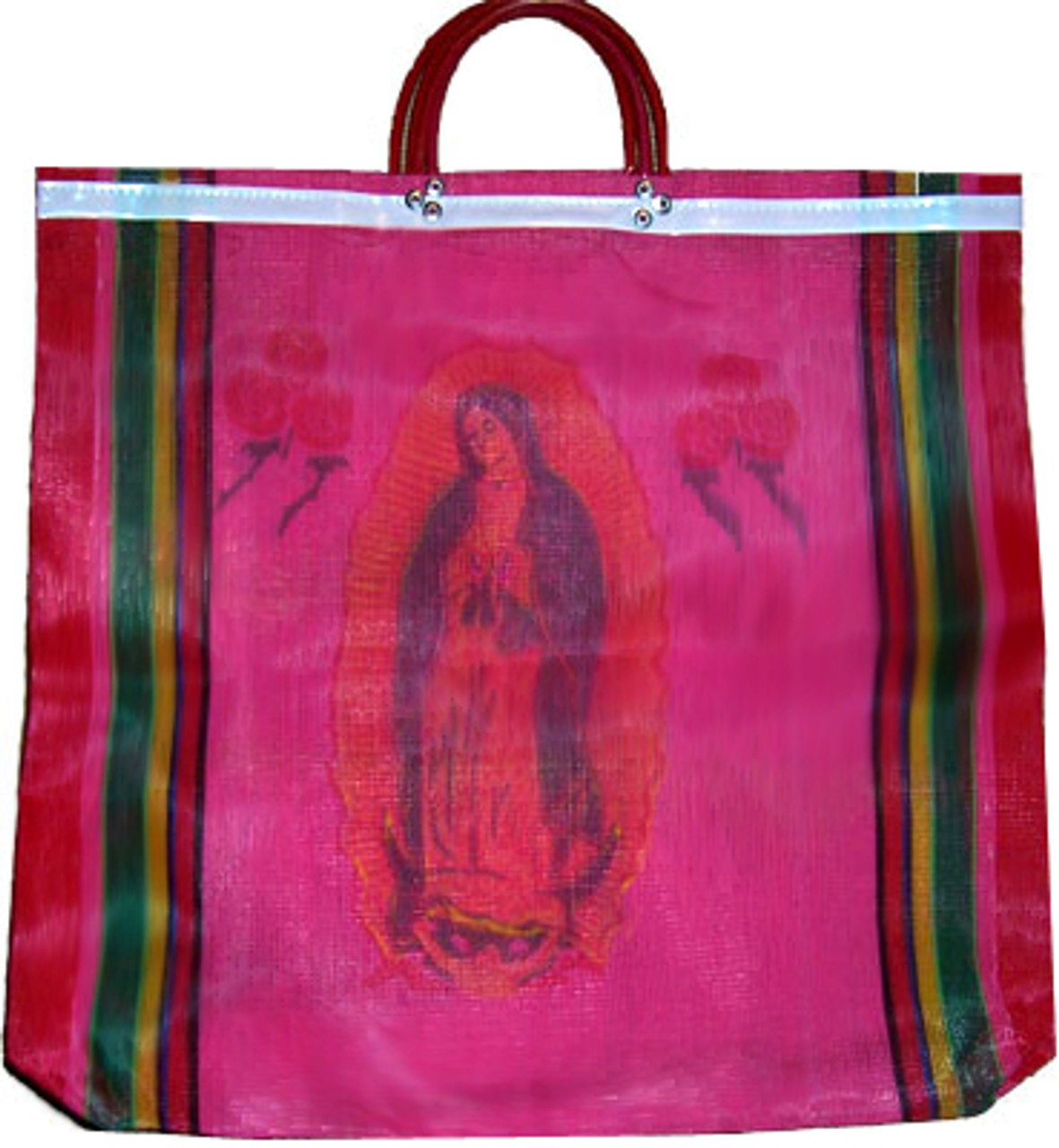 Virgen de Guadalupe Women's Mexican Mercado Bag