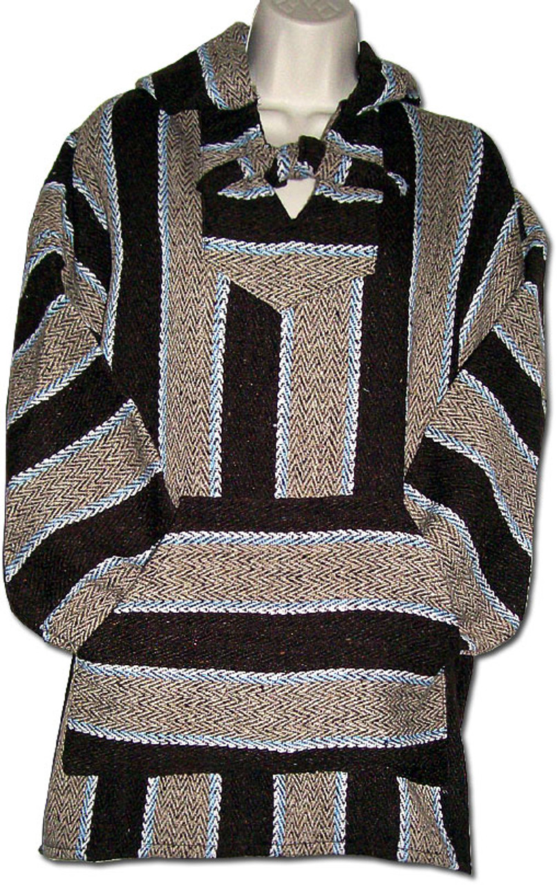 mens mexican poncho sweater