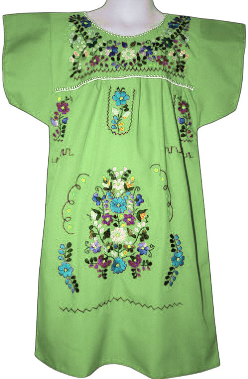 Mexican Fiesta Embroidered Dress