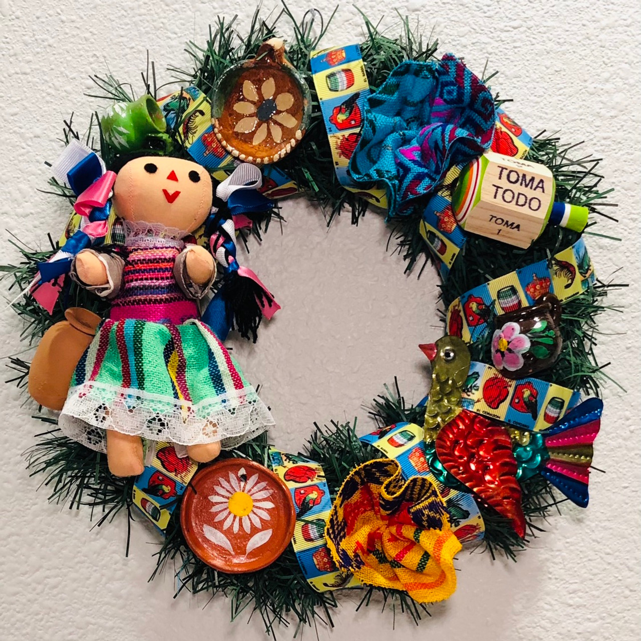 Mexican Christmas Wreath Toys - My Mercado Mexican Imports