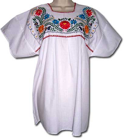Mexican embroidered blouse M 
