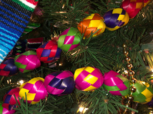 Mexican Palm Garland Christmas Fiesta Decoration