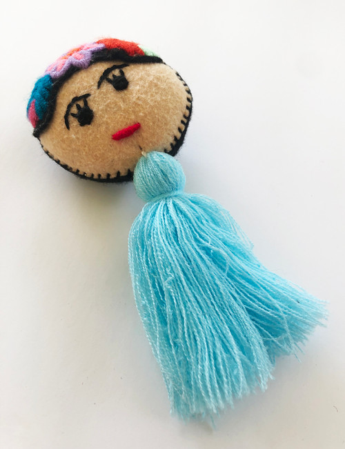 Frida Kahlo Embroidered Tassel - 4