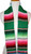 Graduation Stole Sash Mexican Serape Turquoise Unisex