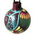 Mexican Pottery Christmas Ornament - Ball 317