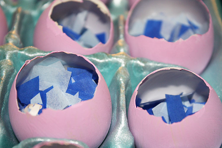 Gender reveal Mexican confetti eggs My Mercado Mexican Imports