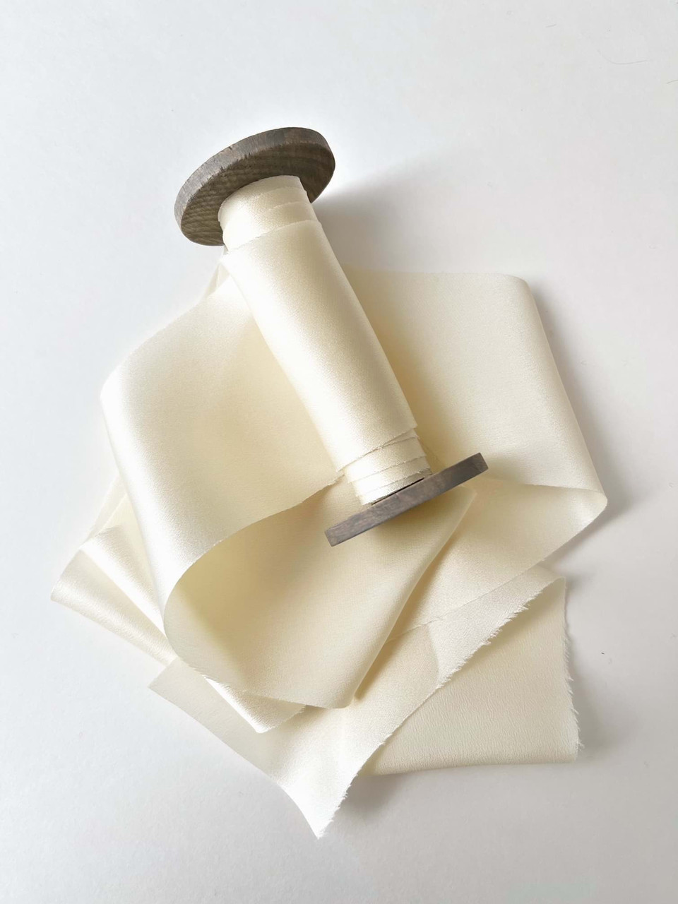 Honeysilk Ribbon - Creamy Ivory | Something Borrowed Blooms