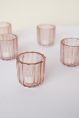 Pink Tanger Votive (Set of 9)