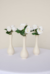 White Rose Bud Vase Flowers