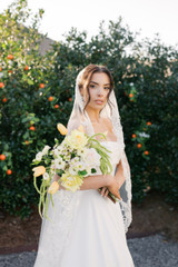 Lucy Bridal Bouquet (Garden-cut)