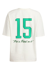 Product shot of the back of the Bouquet Division Tee