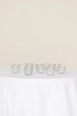 Crystal Votive (Set of 9)