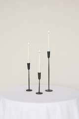 Iron Candlesticks (Set of 3)