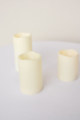 Pillar Candle Trio
