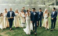 A Love Story by the Lake: O'Malley & Jack’s Wedding with the Millie Collection