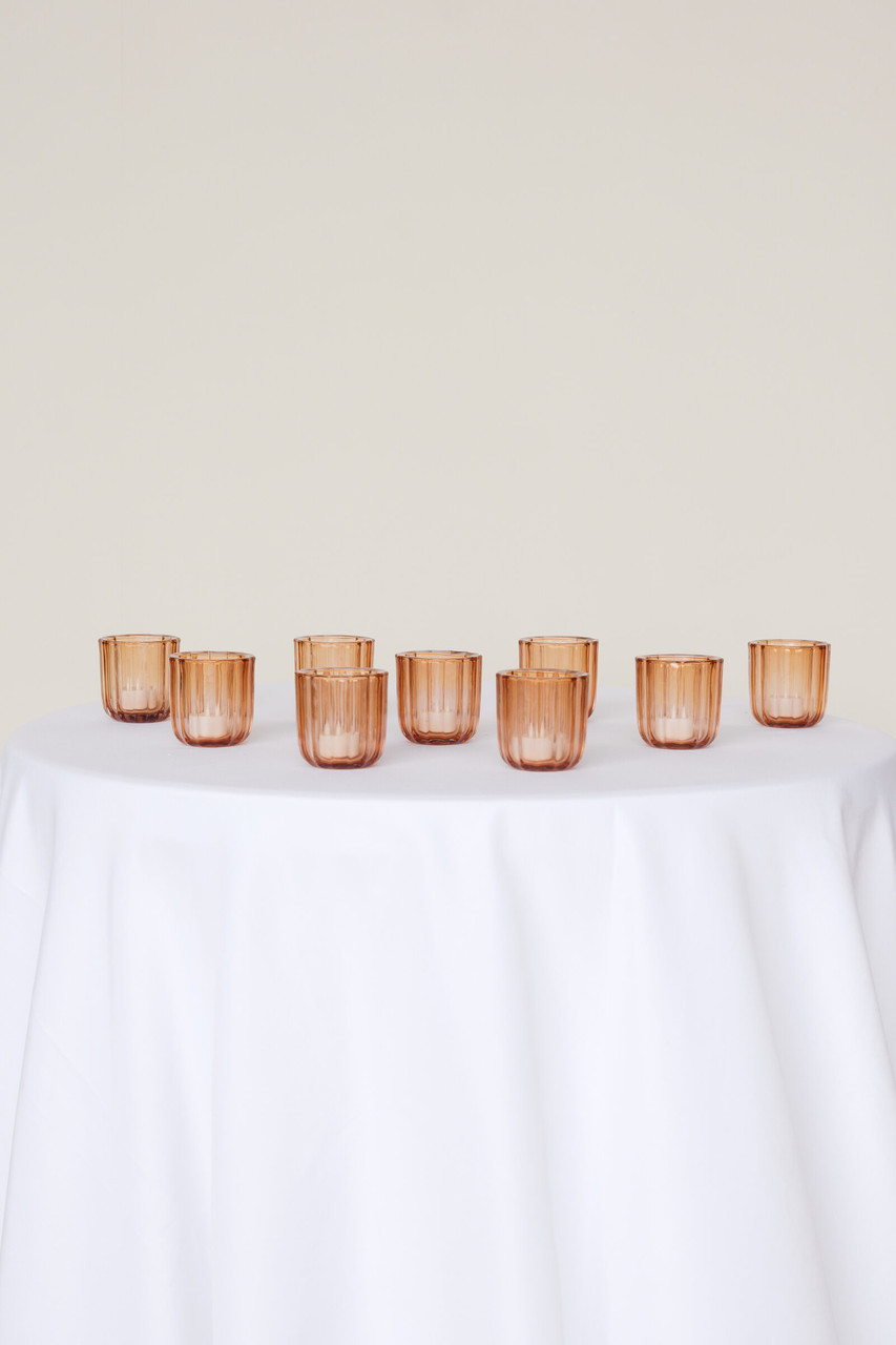 Orange Tanger Votive (Set of 9)