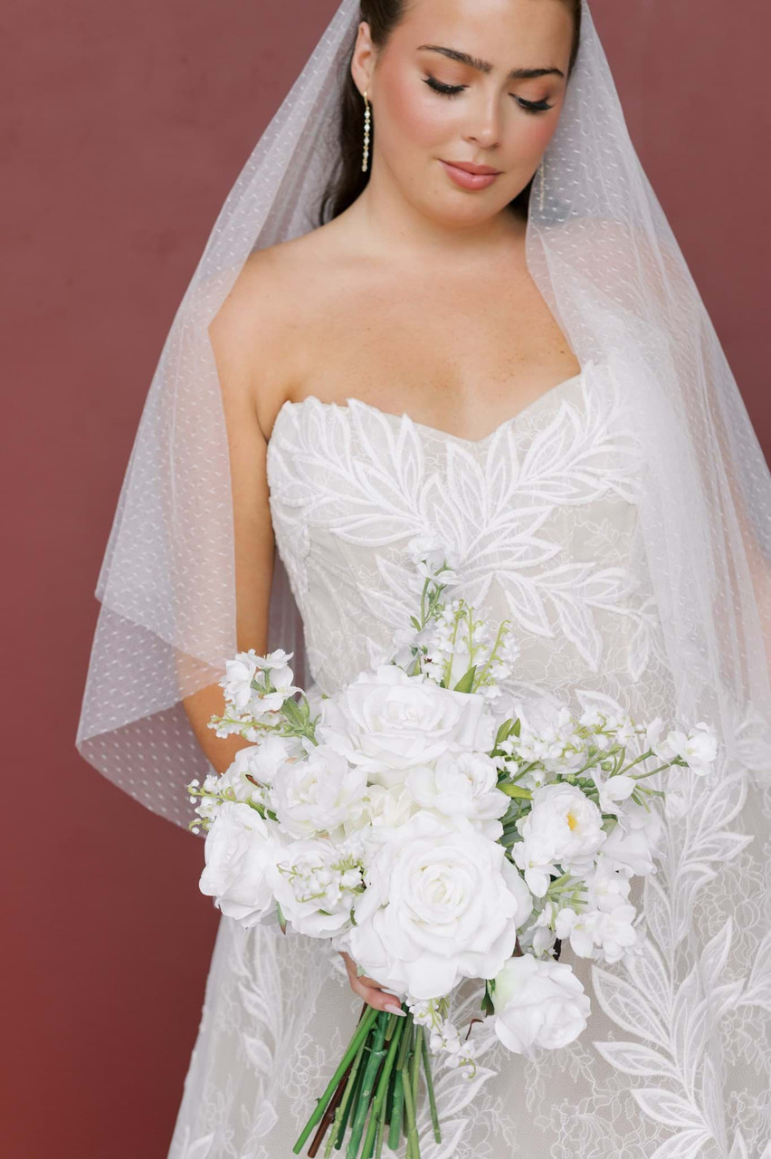 Audrey Bridal Bouquet (Hand-tied) | Something Borrowed Blooms