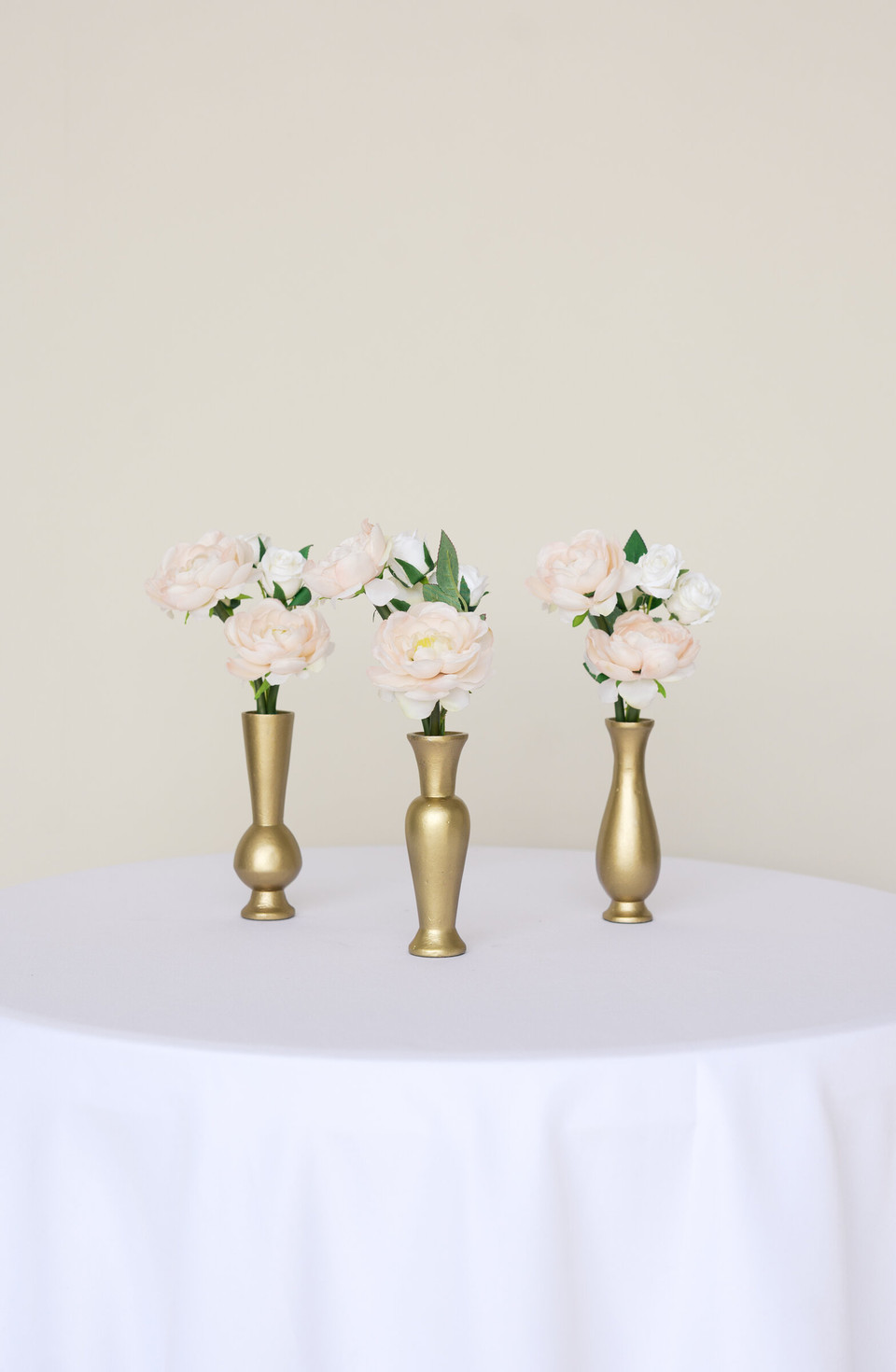 Peach Ranunculus Bud Vase Flowers | Something Borrowed Blooms