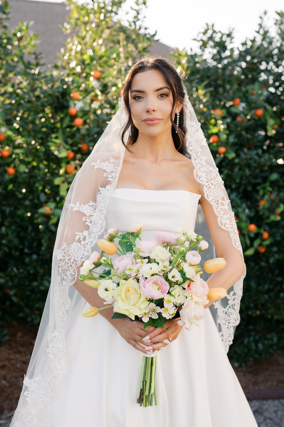 Lucy Bridal Bouquet (Blanc)