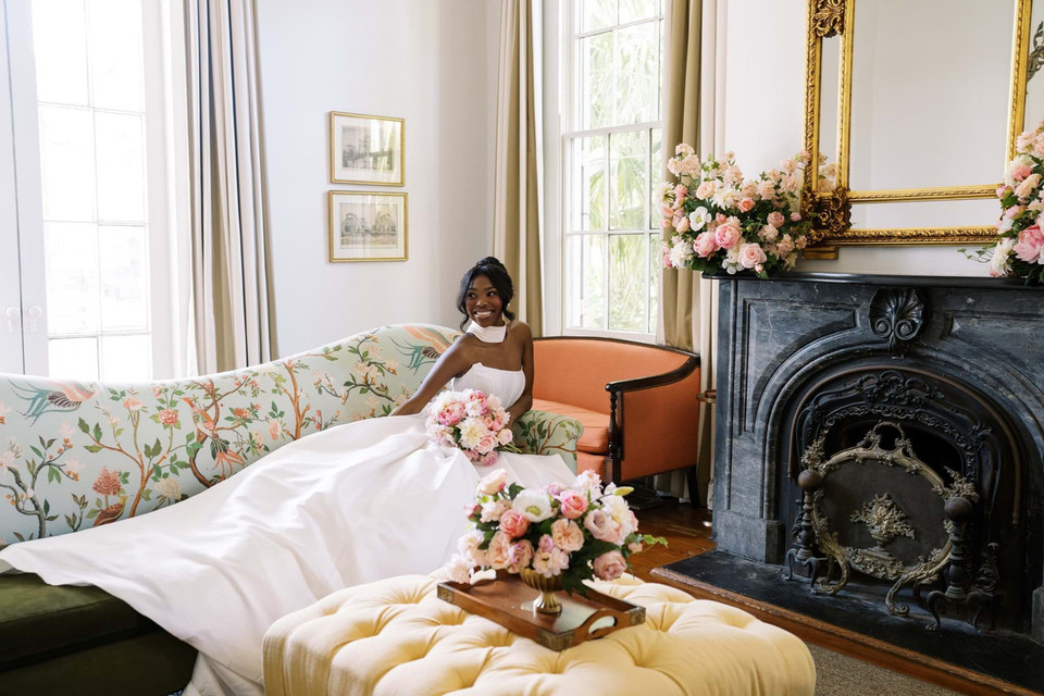 Charlotte Large Centerpiece | Something Borrowed Blooms