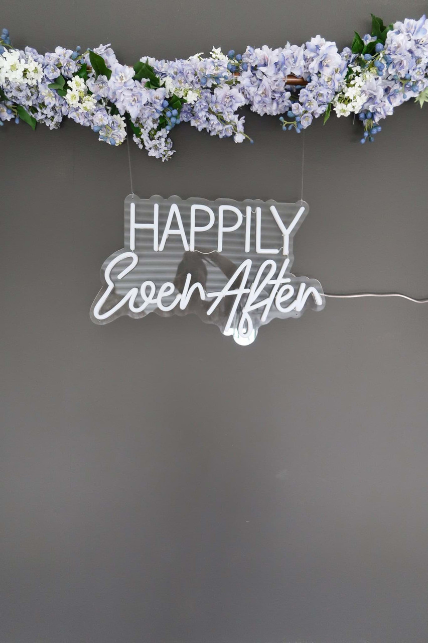 'Happily Ever After' Neon Sign