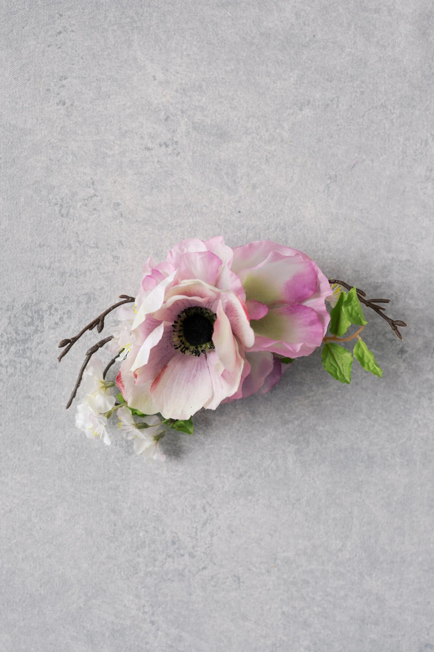 Lavender Anenome Corsage | Something Borrowed Blooms