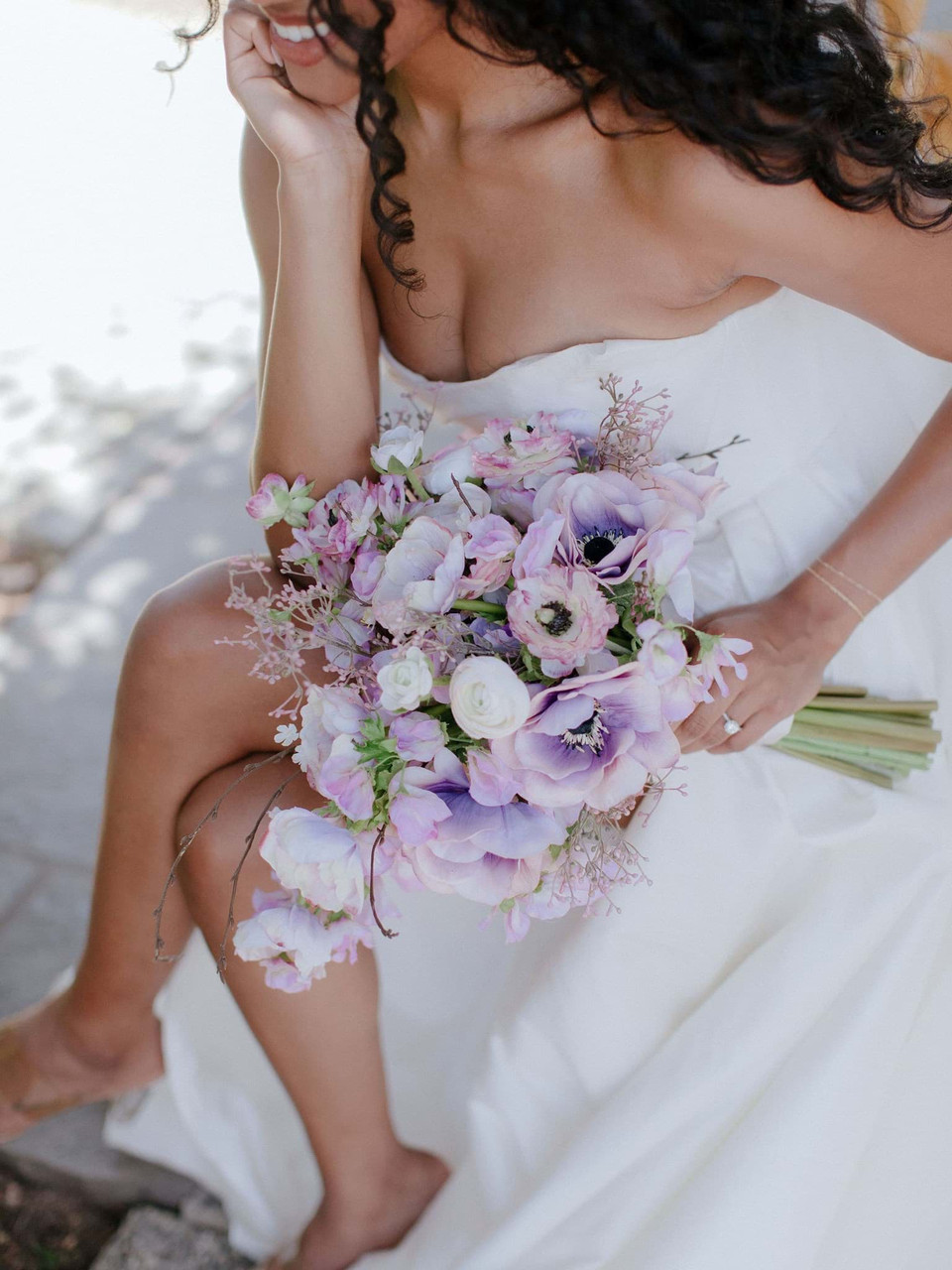 Marlowe Bridal Bouquet (Blanc) | Something Borrowed Blooms