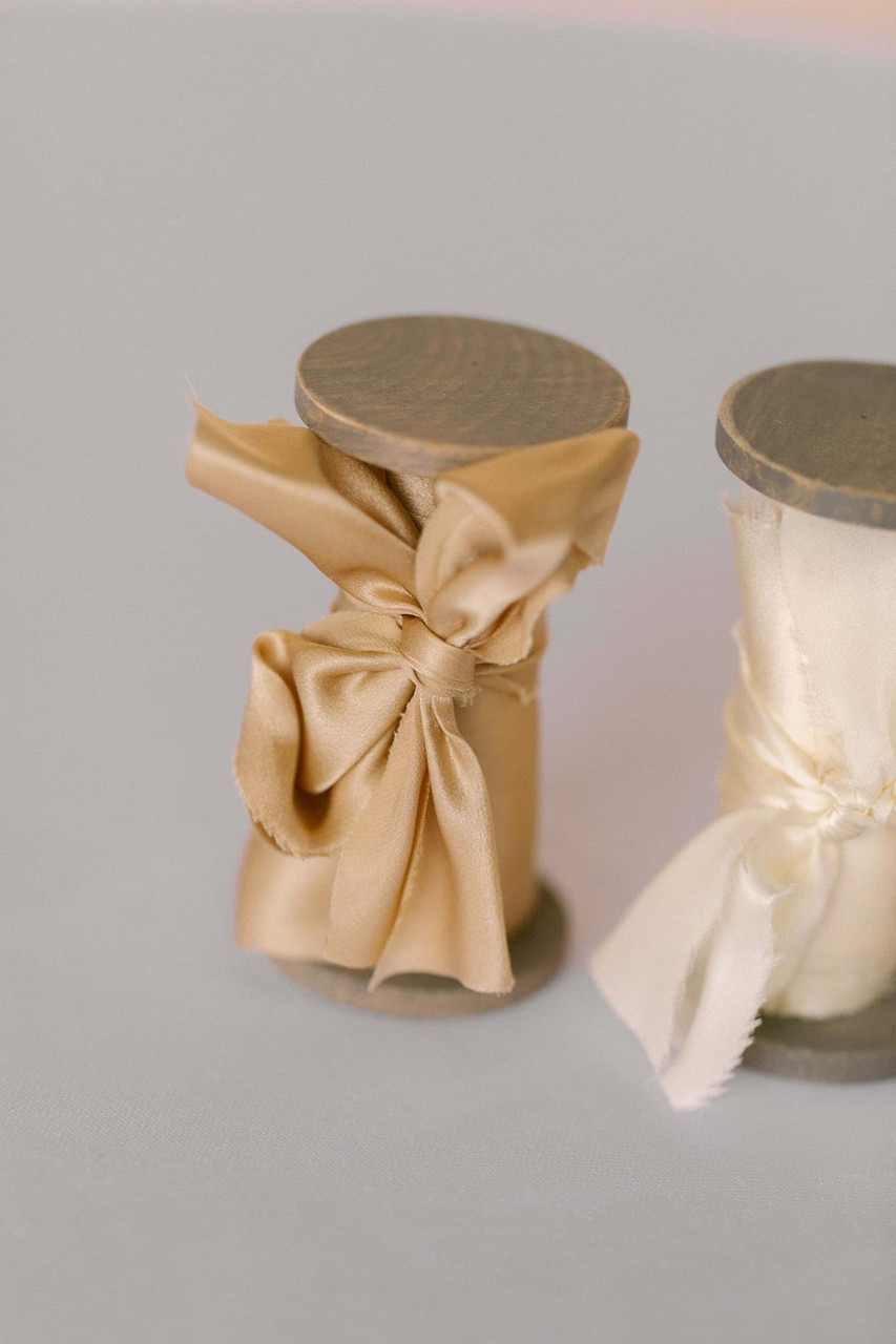 Honeysilk Ribbon - Biscoff