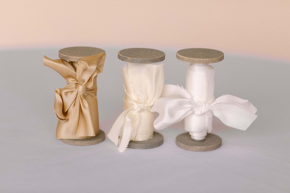 Honeysilk Ribbon - Creamy Ivory | Something Borrowed Blooms
