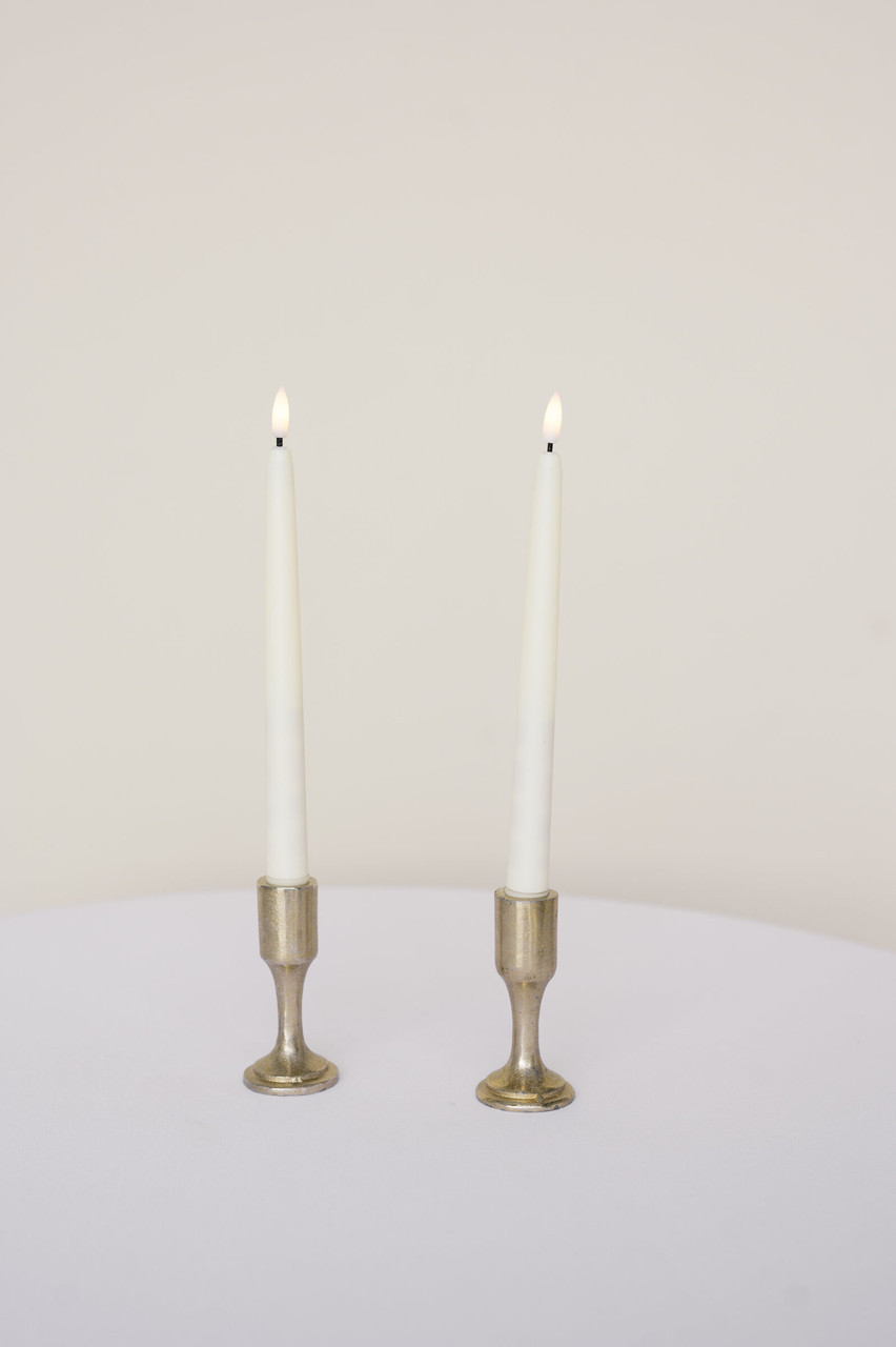 Solitaire Candlesticks (Set of 2)