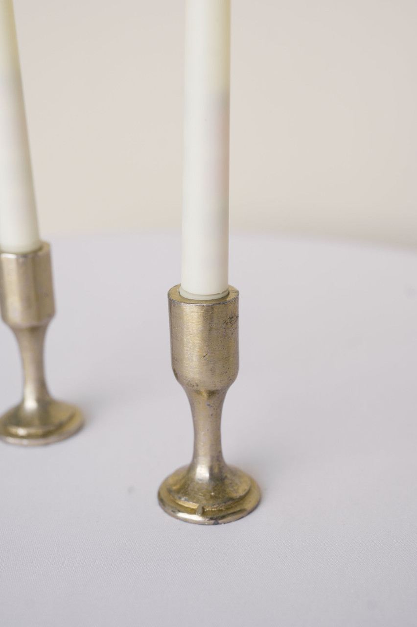Solitaire Candlesticks (Set of 2)