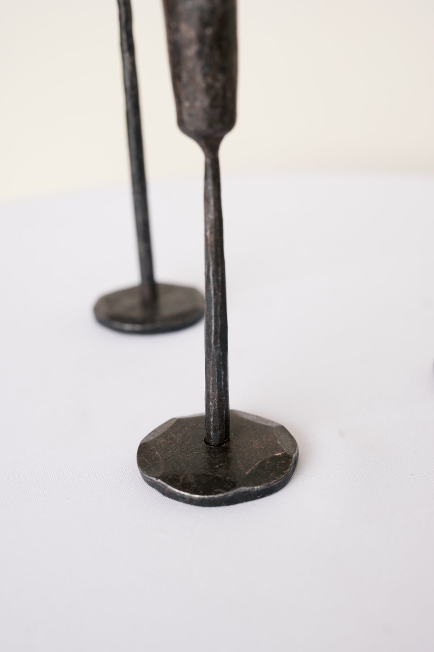 Iron Candlesticks (Set of 3)
