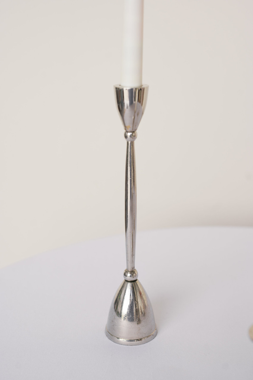 Signature Candlesticks Set of 3 (Silver)