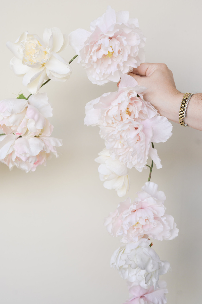 Peony Garland