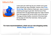 RealAge.com honors Three Minute Egg® as Editor’s Pick