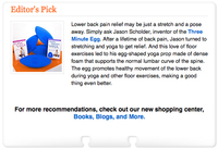 RealAge.com honors Three Minute Egg® as Editor’s Pick