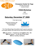 Three Minute Egg Workshop — Colorado!