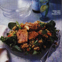 Quinoa Salad with Baked Marinated Tofu – Beatrix Rohlsen