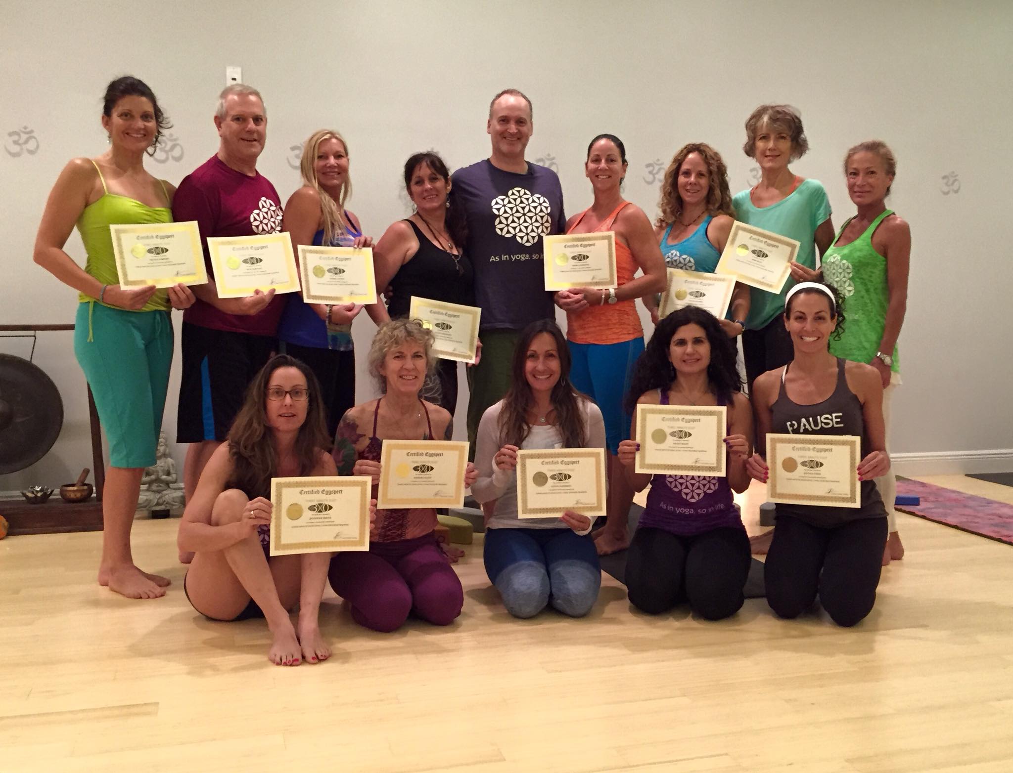 Yoga Teacher Training and Certification Level 1 with Three Minute Egg at Yoga Journey in Boca Raton FL