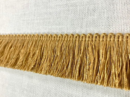 ANTIQUE GOLD BRUSH FRINGE Trim 2" Width BRF-2/12  Upholstery / Drapery 