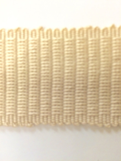 1.5" COTTON GIMP HEADER BRAID-5/2             CREAM