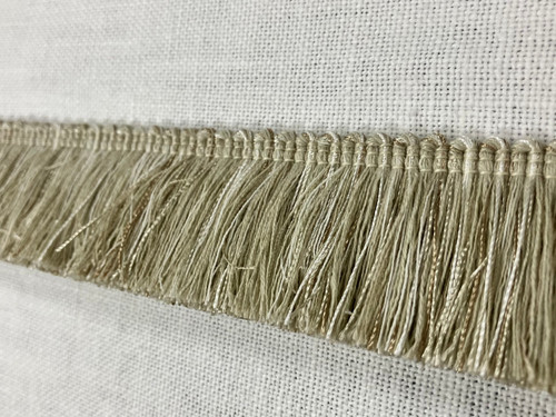 SEAFOAM, BEIGE & CREAM Thick Brush Fringe Trim 1.75" Width BRF-3/4-2  Upholstery / Drapery 