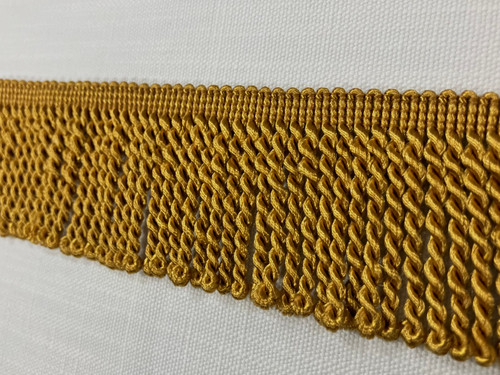 ANTIQUE GOLD  BULLION FRINGE Trim 2.5" Width BUF-1/12 Upholstery / Drapery / Interior Design 